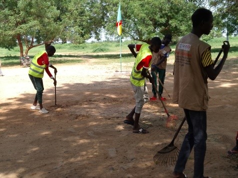 Activité de Reboisement à la sous-préfecture de Petté