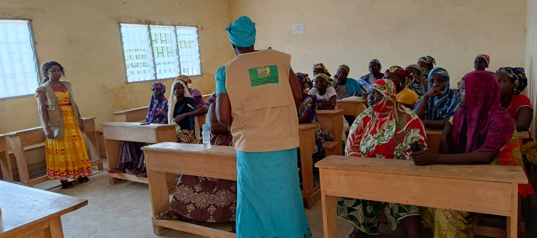 Causerie éducative sur les VGB avec les femmes à Meskine dans l’Arrondissement de Maroua 1er