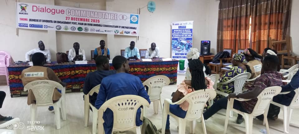 Table ronde portait sur le thème « jeunesse et diversité : un engagement fort, pour un vivre ensemble communautaire et une paix durable dans la région de l’extrême-nord »