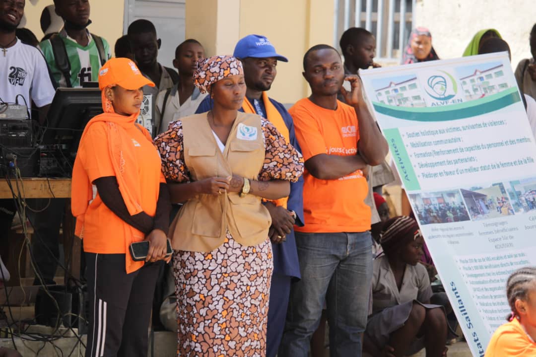 Activité de lancement « 16 JOURS D’ACTIVISME CONTRE LES VIOLENCES FAITES AUX FEMMES ET AUX FILLES »