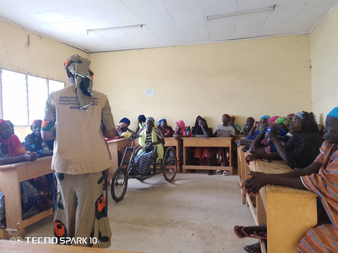 Organisation de la réunion communautaire pour l’identification des besoins des au centre d’éducation et d’animation communautaire de Meskine (CEAC) avec 51 femmes et jeunes - Photo 3