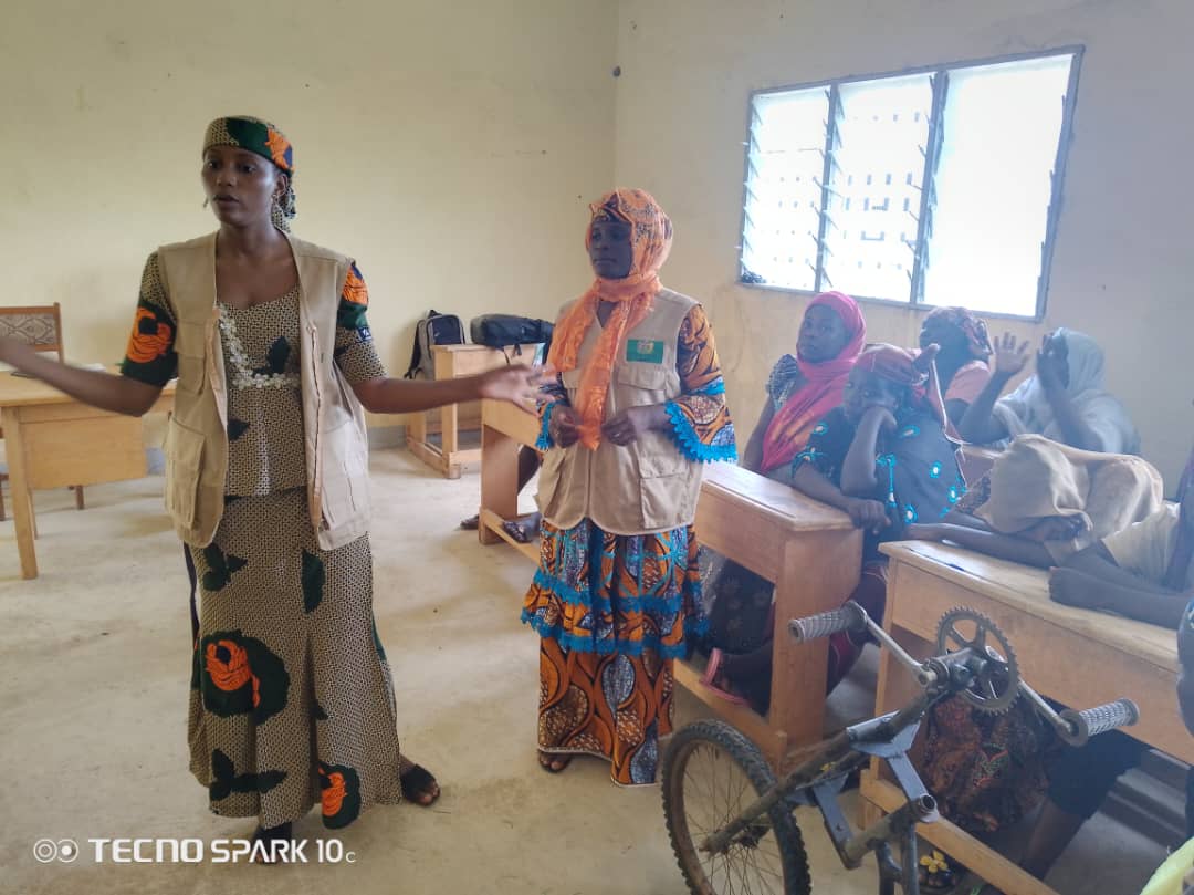Organisation de la réunion communautaire pour l’identification des besoins des au centre d’éducation et d’animation communautaire de Meskine (CEAC) avec 51 femmes et jeunes - Photo 7