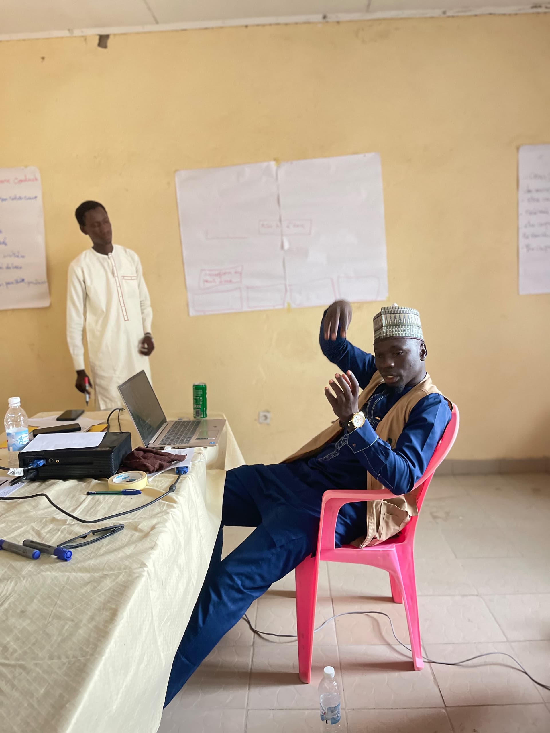atelier de renforcement des capacités des membres de l'AJEUDEP en montages et gestion des projets sur la la gestion des ressources naturelles (GRN) et la mobilisation des ressources. - Photo 3