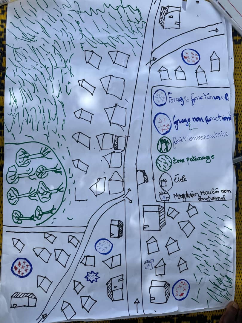 Sensibilisation à la protection de l'environnement et cartographie des ressources naturelles à Kourwama-Abdou - Photo 2